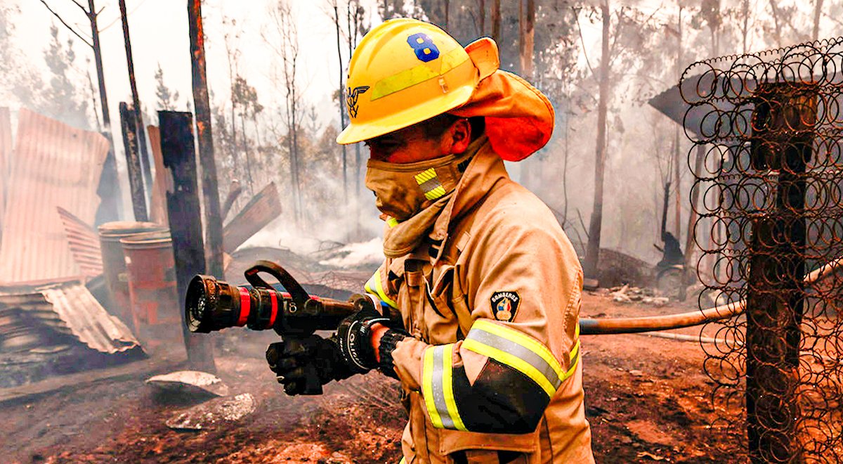 Incendios Chile